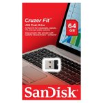 فلش مموری سن دیسک مدل Cruzer Fit CZ33 ظرفیت 64 گیگابایت